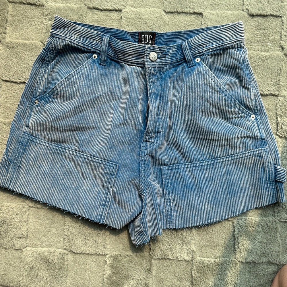 Urban Outfitters Blue Jean Shorts Relaxed Fit